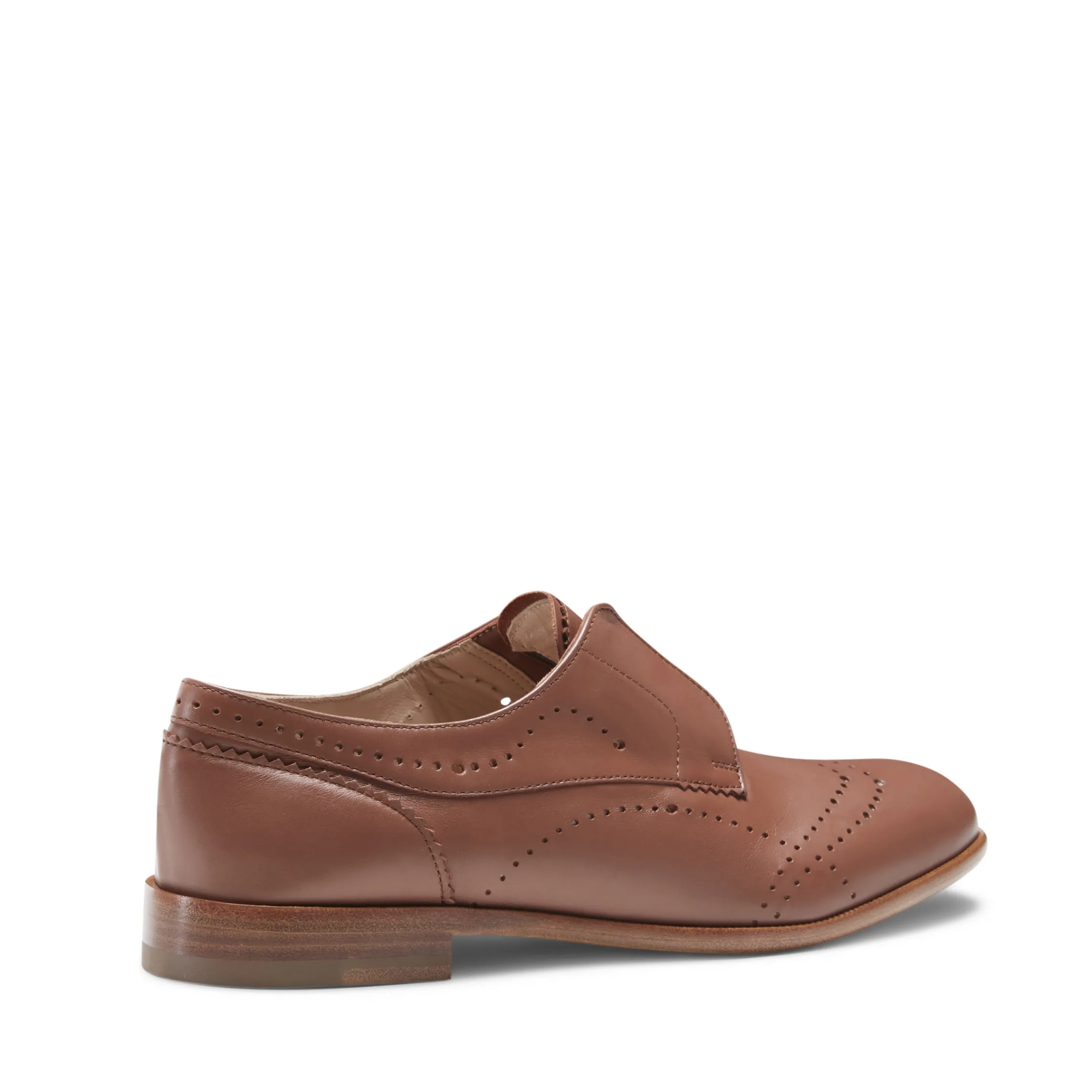 Online Fratelli Rossetti -coloured Leather Lace-up Shoes | Almond