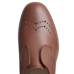 Online Fratelli Rossetti -coloured Leather Lace-up Shoes | Almond