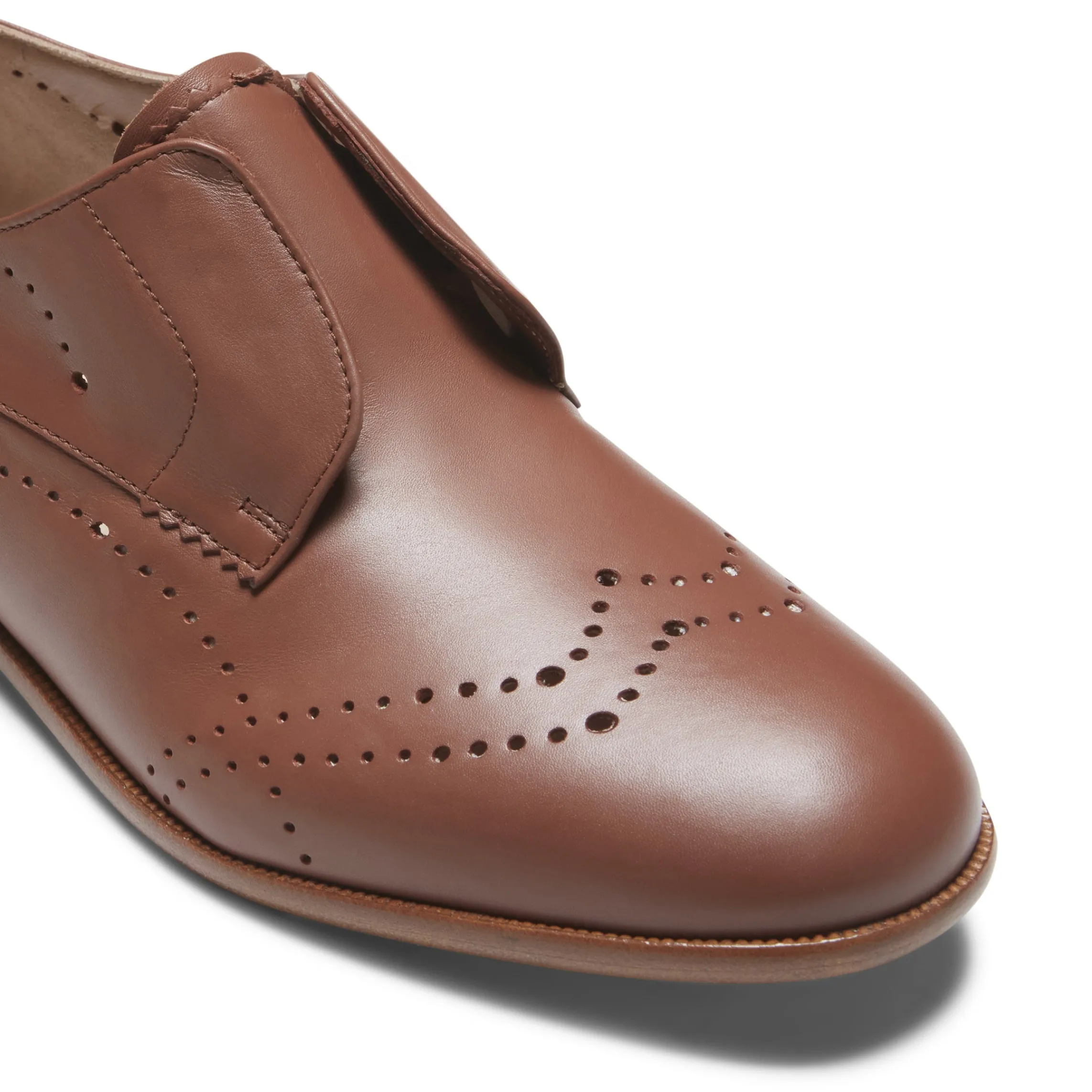 Online Fratelli Rossetti -coloured Leather Lace-up Shoes | Almond