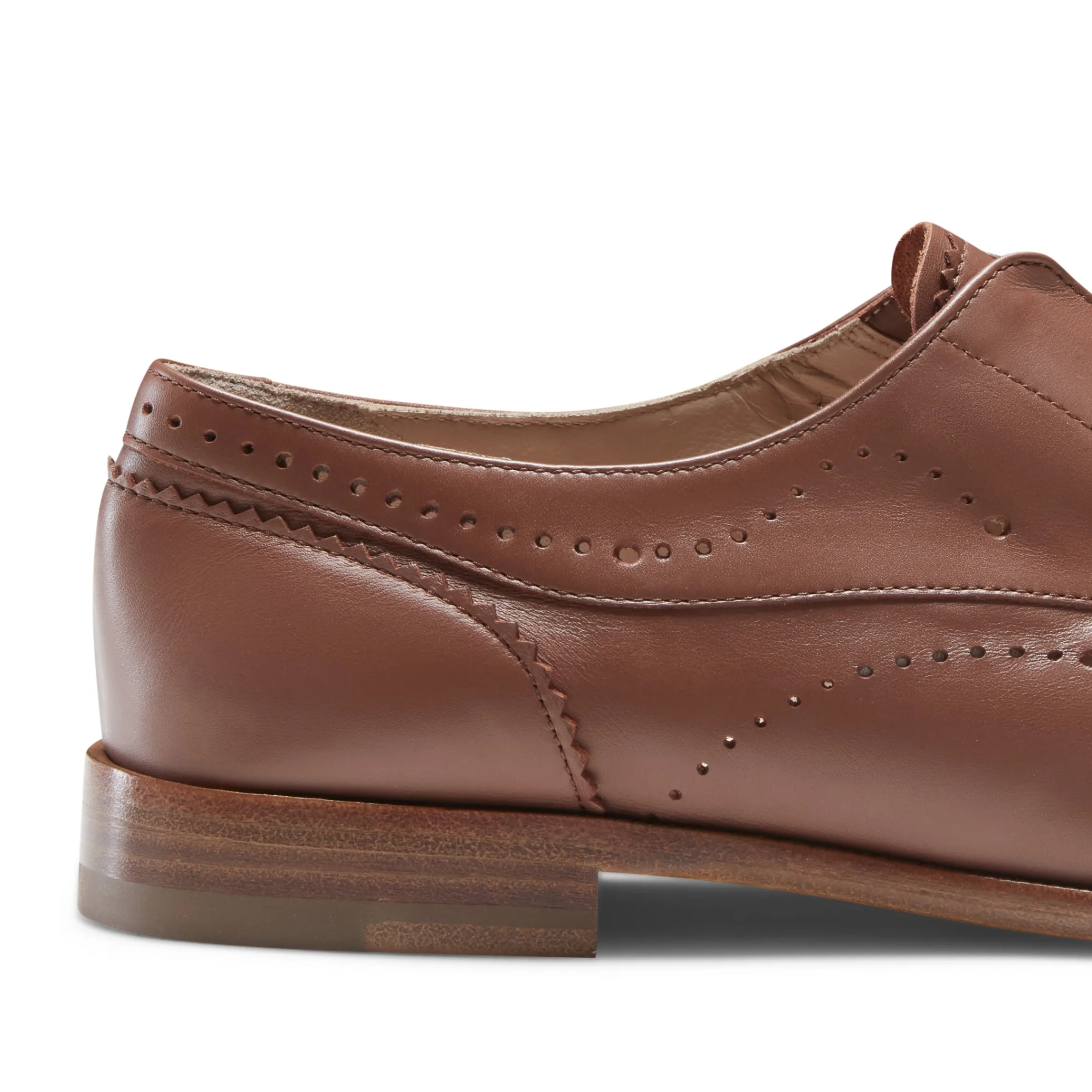 Online Fratelli Rossetti -coloured Leather Lace-up Shoes | Almond