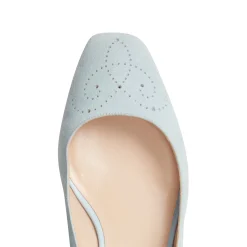 Shop Fratelli Rossetti Leather Pump | Aquamarine