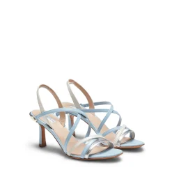 Hot Fratelli Rossetti Aquamarine Magenta Sandal | Silver