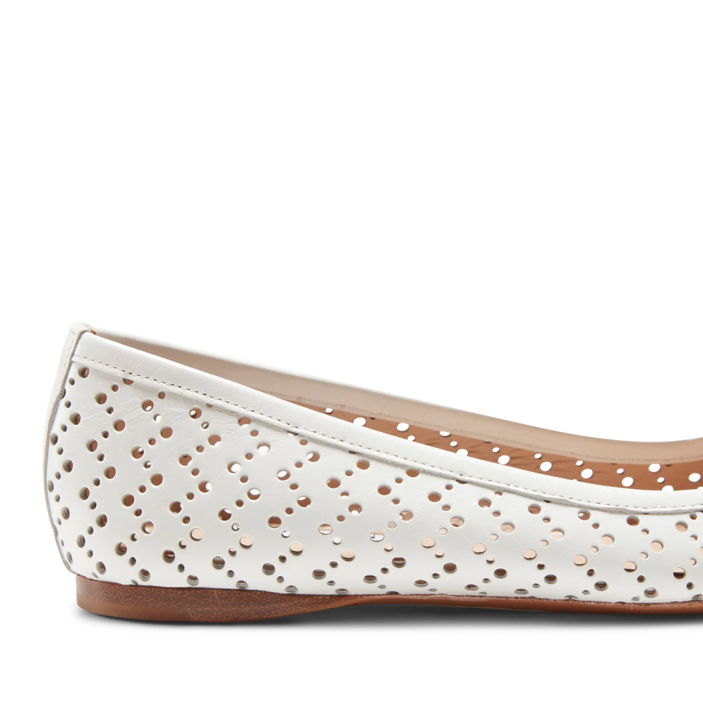 Flash Sale Fratelli Rossetti Ballerina Donna In Pelle- White
