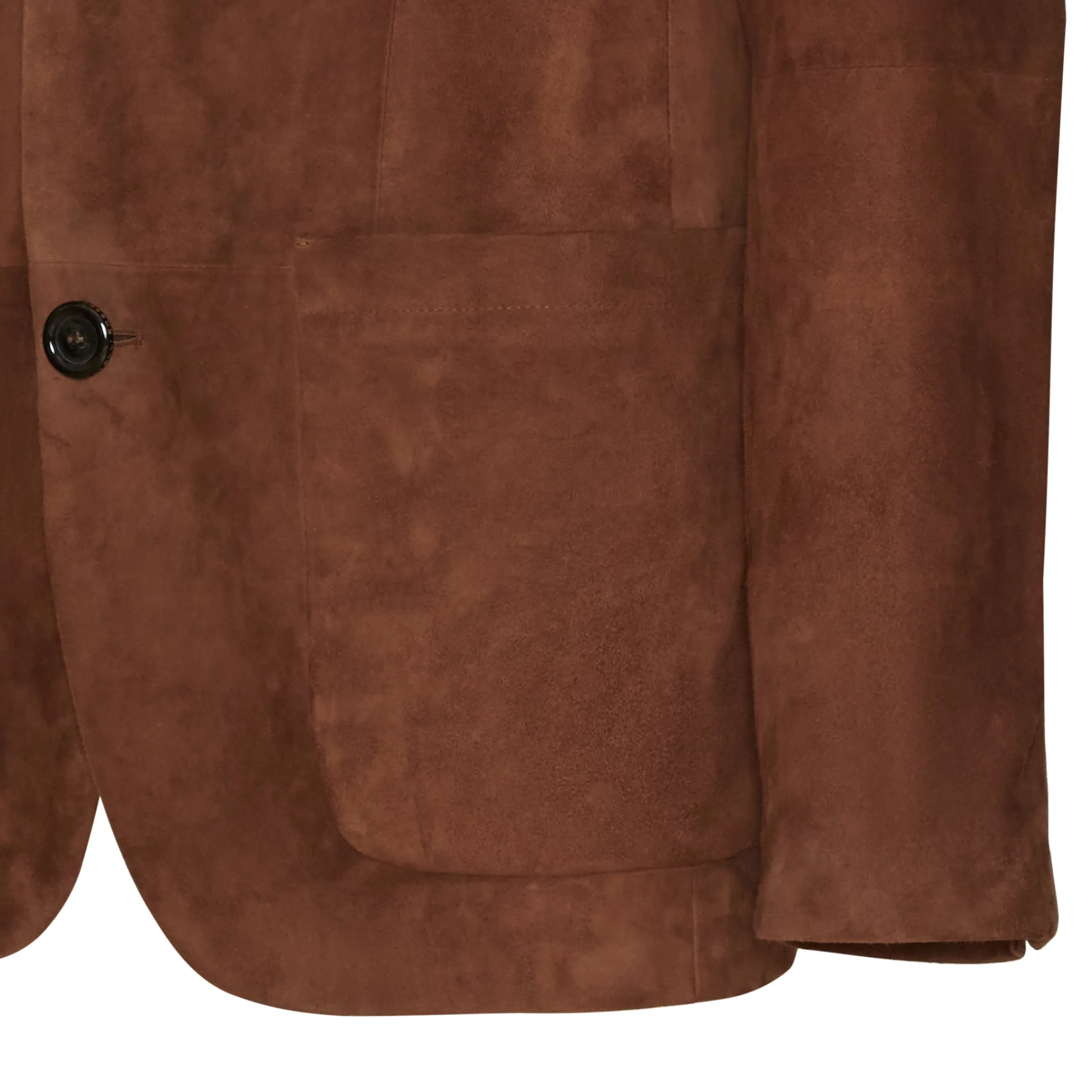 Clearance Fratelli Rossetti Bark-brown Suede Blazer | Bark brown