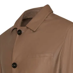 Clearance Fratelli Rossetti Beige Reversible Suede Jacket | Dove Grey