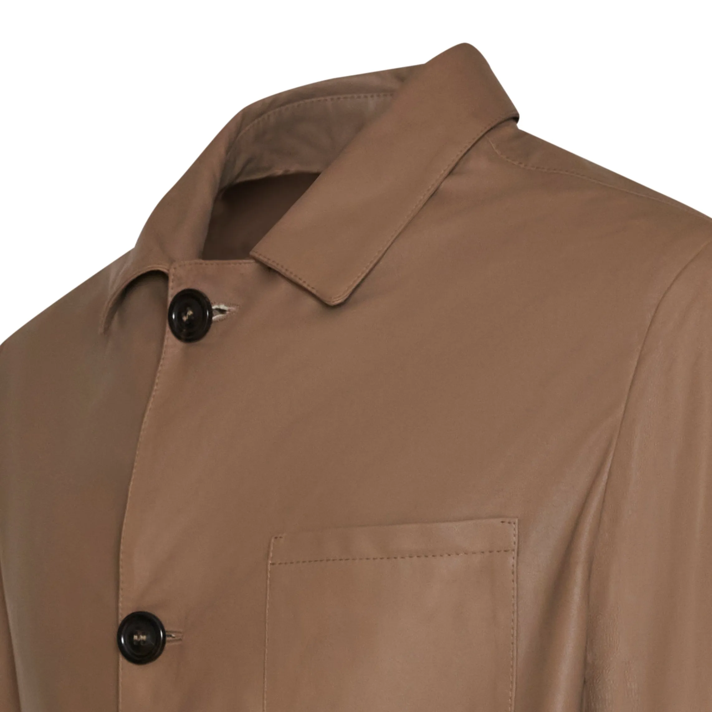 Clearance Fratelli Rossetti Beige Reversible Suede Jacket | Dove Grey