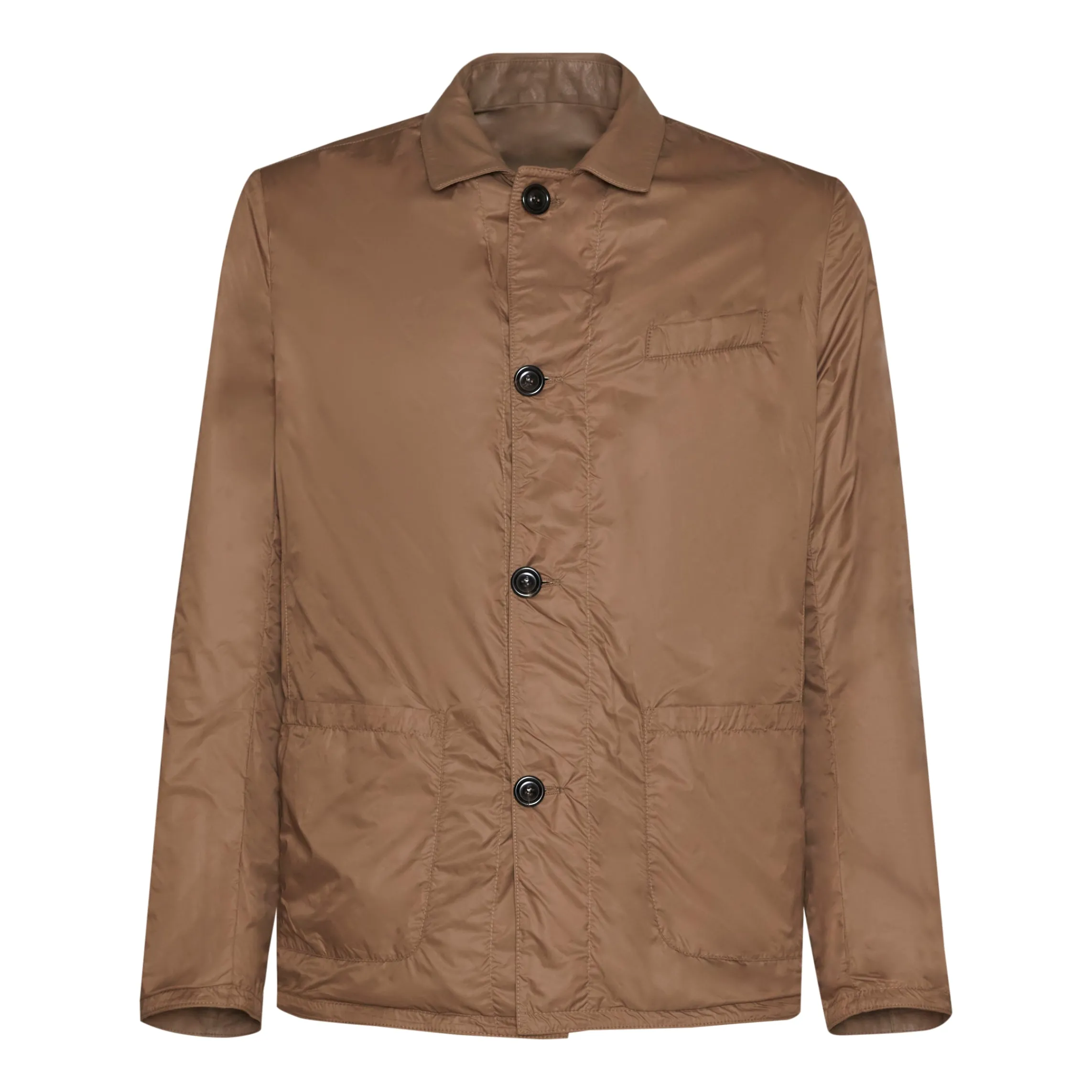 Clearance Fratelli Rossetti Beige Reversible Suede Jacket | Dove Grey