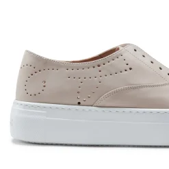 Outlet Fratelli Rossetti Suede Hobo Sport Sneaker | Beige