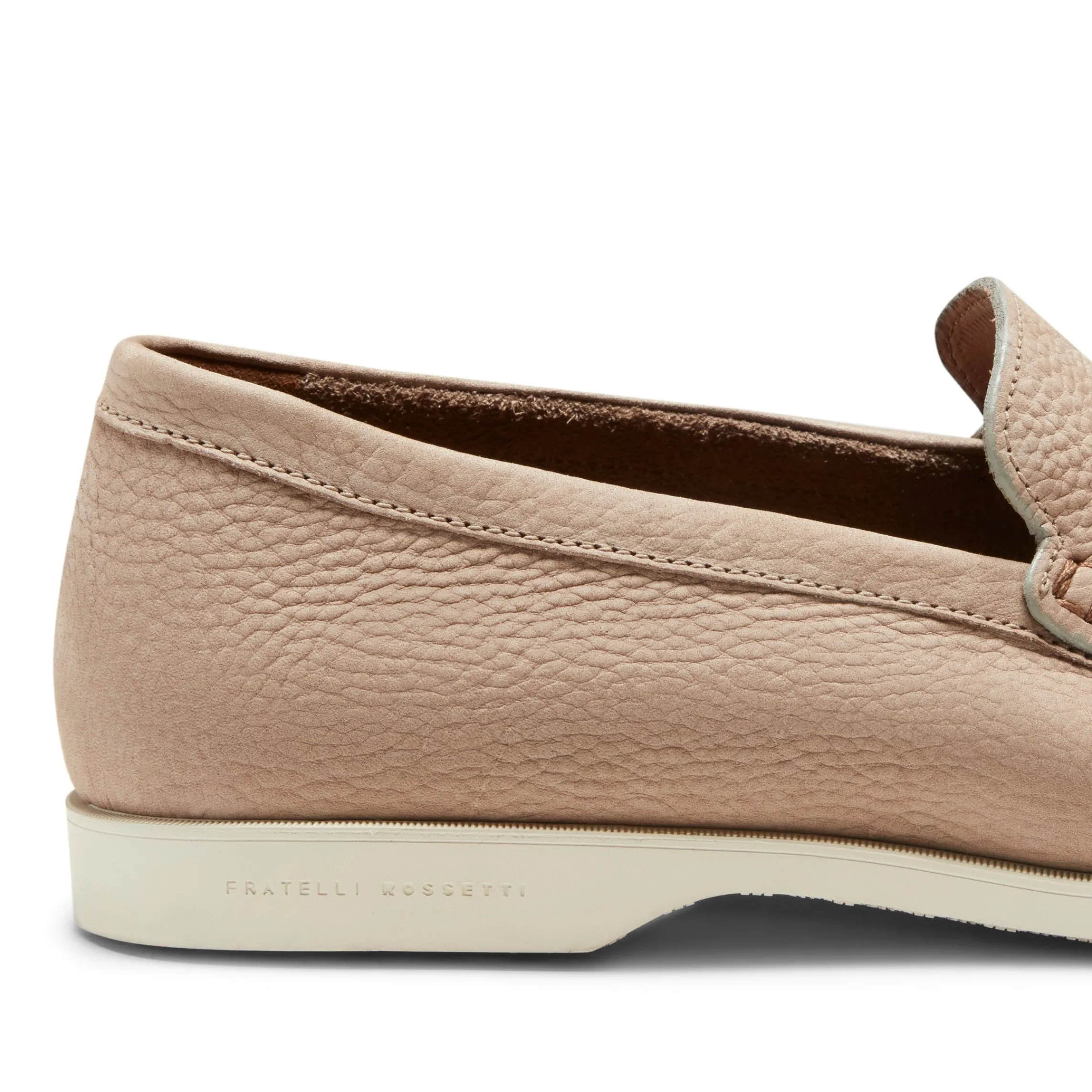Cheap Fratelli Rossetti Suede Loafer | Beige