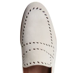 New Fratelli Rossetti Woven Suede Slippers | Beige