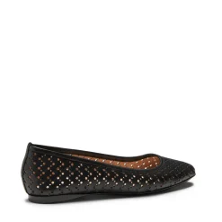 Clearance Fratelli Rossetti Leather Ballet Flat | Black