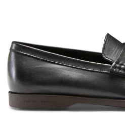 Discount Fratelli Rossetti Leather Band Loafer | Black