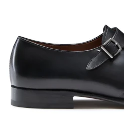 Best Fratelli Rossetti Leather Double-buckle Derby Shoe | Black
