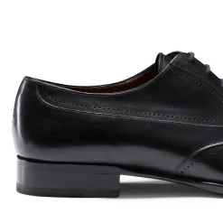 Online Fratelli Rossetti Leather Lace-up Shoe | Black