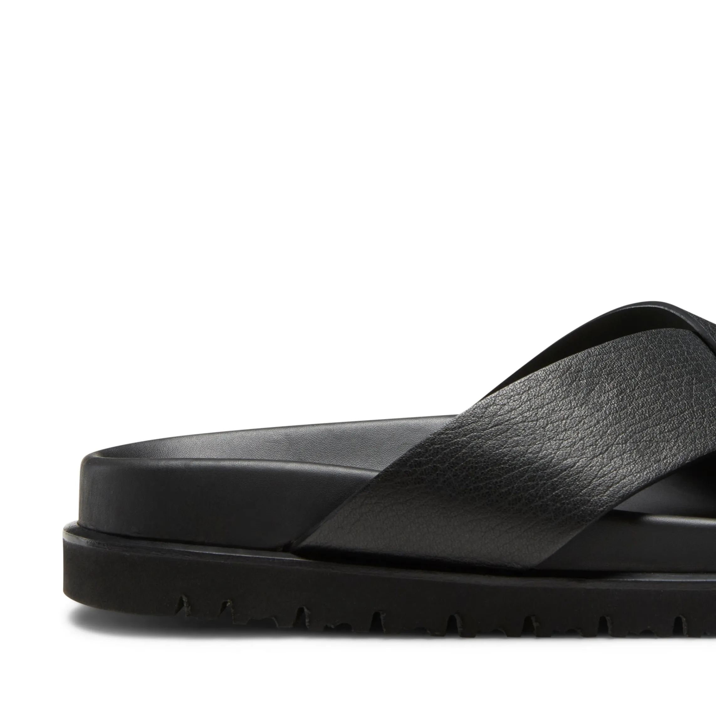 Flash Sale Fratelli Rossetti Leather Sandal | Black