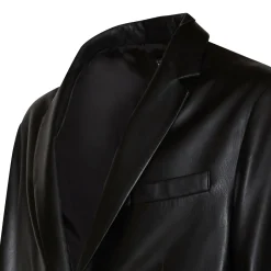 Outlet Fratelli Rossetti Nappa Leather Blazer | Black