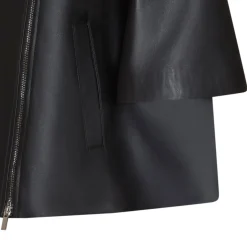 Cheap Fratelli Rossetti Nappa Leather Cape | Black