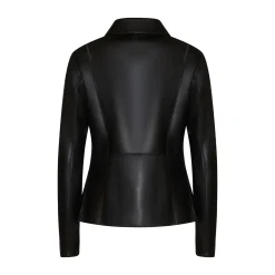Discount Fratelli Rossetti Nappa Leather Jacket | Black