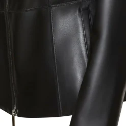 Discount Fratelli Rossetti Nappa Leather Jacket | Black