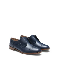 Best Fratelli Rossetti Blue Leather Lace-up Shoes | Navy