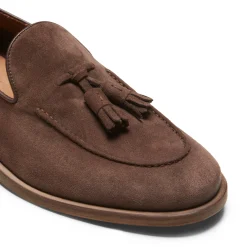 Outlet Fratelli Rossetti Brera Men’s Suede Loafer| Brown