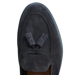 Store Fratelli Rossetti Brera Men’s Suede Loafer| Navy blue