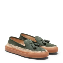 Shop Fratelli Rossetti Brera Sport Green Side- Musk