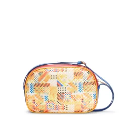 Sale Fratelli Rossetti Brera Woven Shoulder Bag | Sun yellow