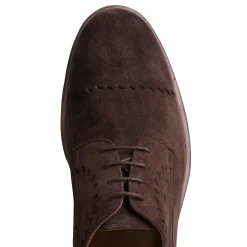 Cheap Fratelli Rossetti Suede Lace-up Shoe | Brown