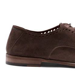 Cheap Fratelli Rossetti Suede Lace-up Shoe | Brown