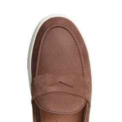 Clearance Fratelli Rossetti Suede Sneaker | Brown