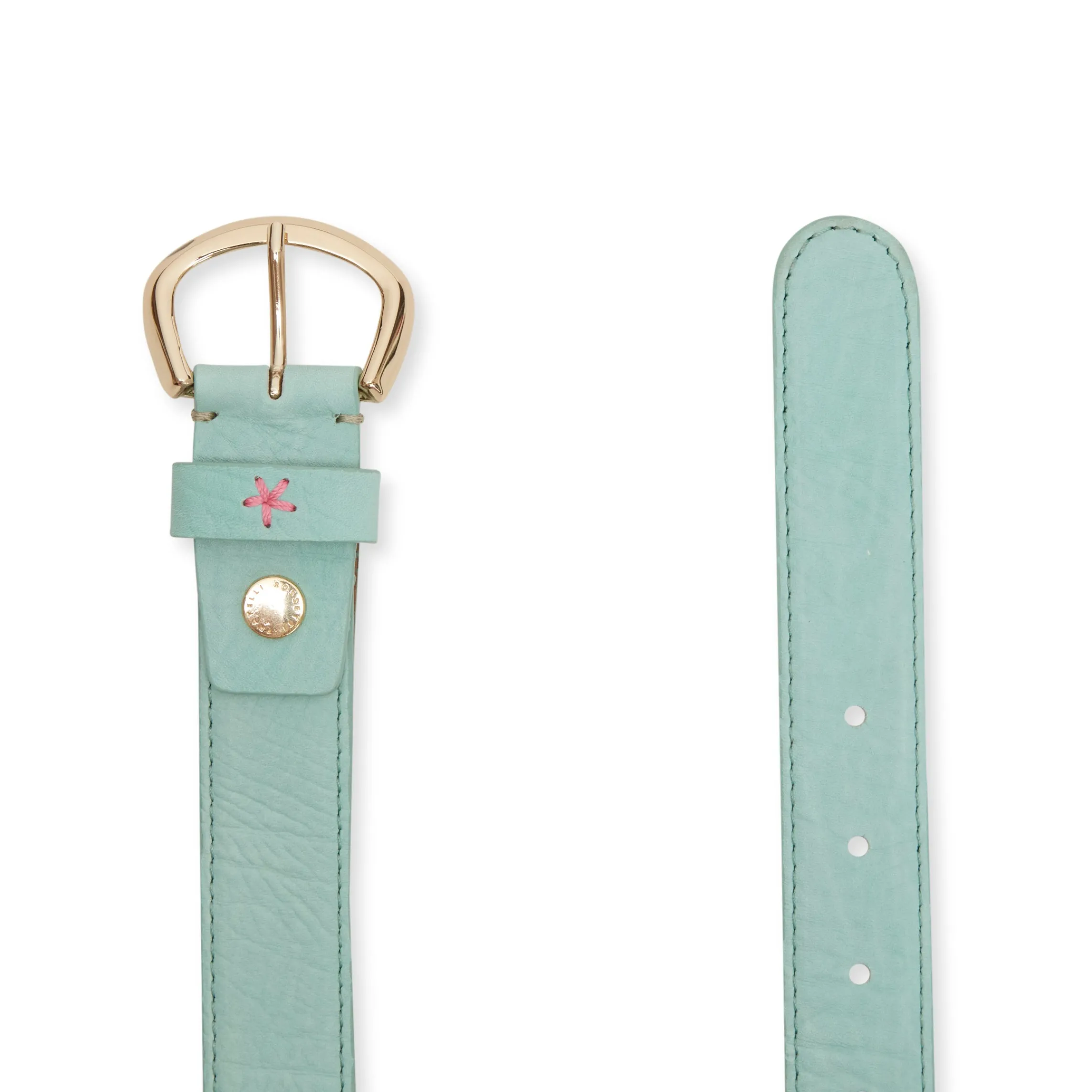 Clearance Fratelli Rossetti Cintura Colore Acqua- Water blue