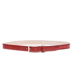 Clearance Fratelli Rossetti Cintura Colore Ciliegia- Cherry red