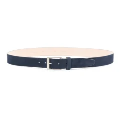 Store Fratelli Rossetti Cintura In Suede- Navy blue