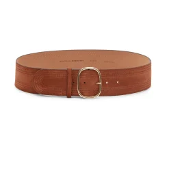 Online Fratelli Rossetti Cintura In Suede- Tan