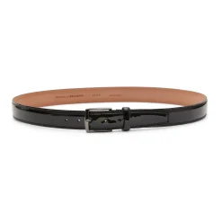 Sale Fratelli Rossetti Cintura In Vernice- Black