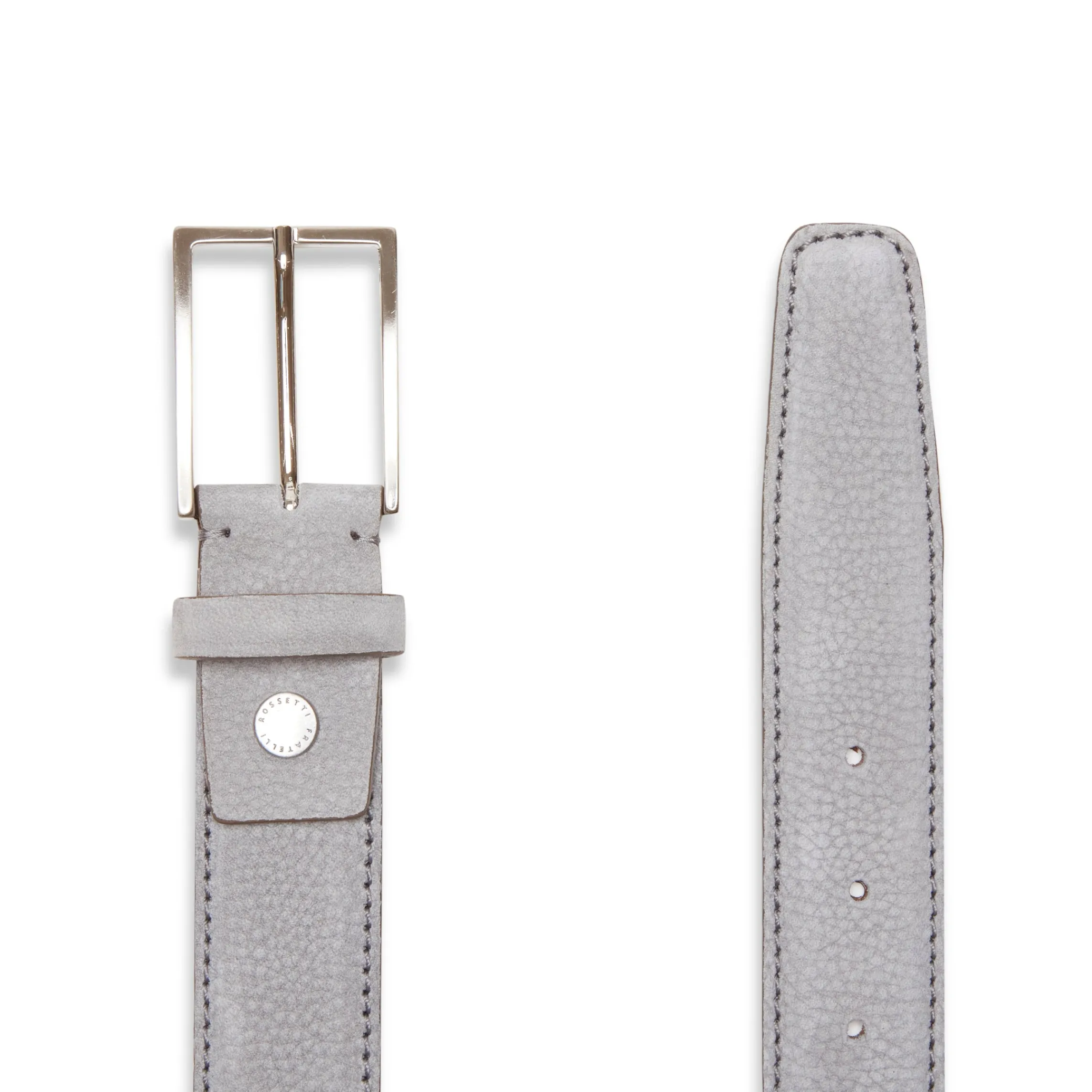 Cheap Fratelli Rossetti Cintura Uomo In Pelle- Grey