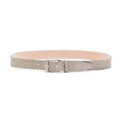 Hot Fratelli Rossetti Cintura Uomo In Suede- Beige