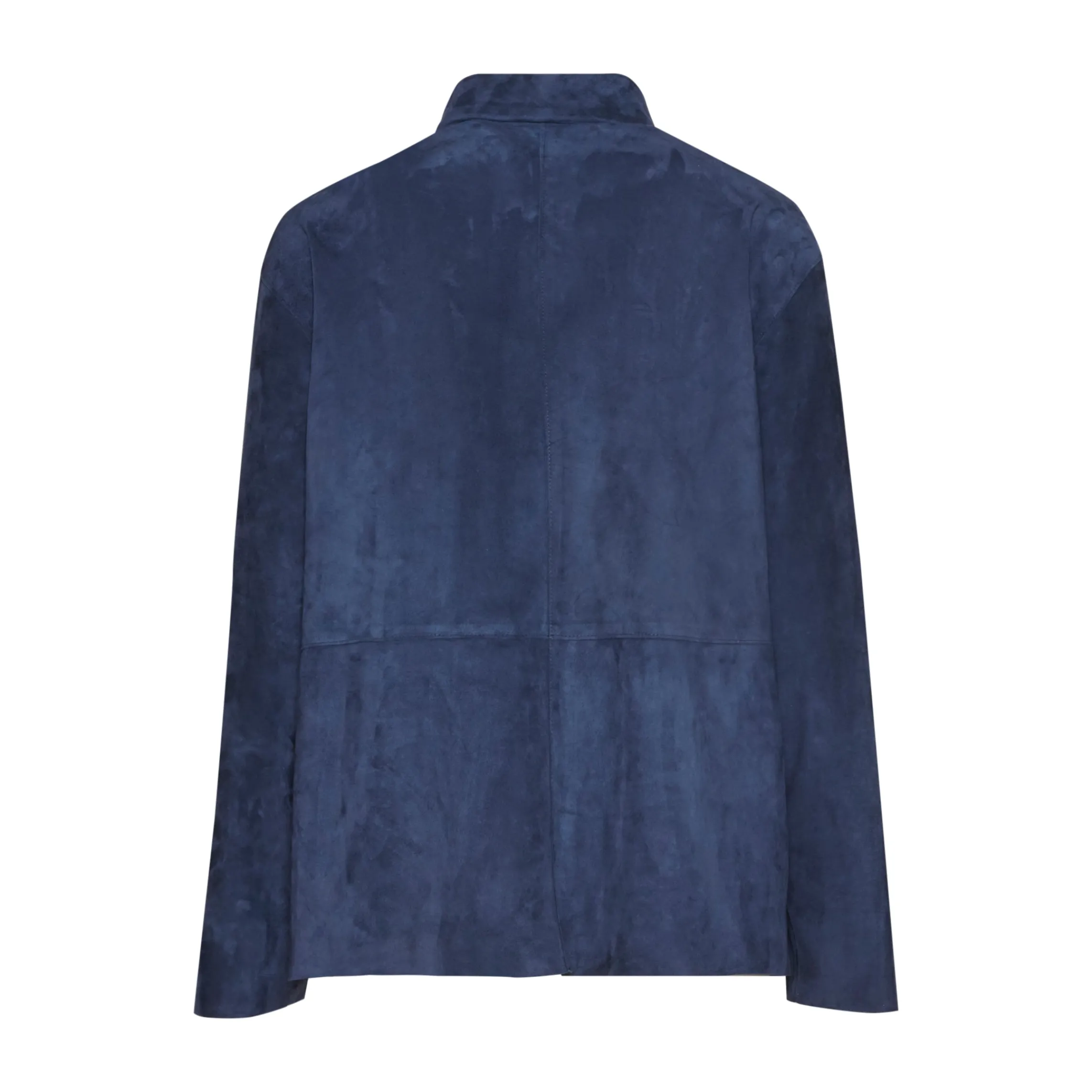 Fashion Fratelli Rossetti Clover Green Suede Jacket | Blue