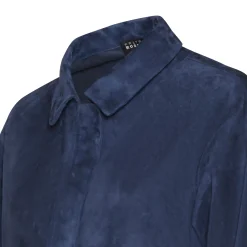 Fashion Fratelli Rossetti Clover Green Suede Jacket | Blue