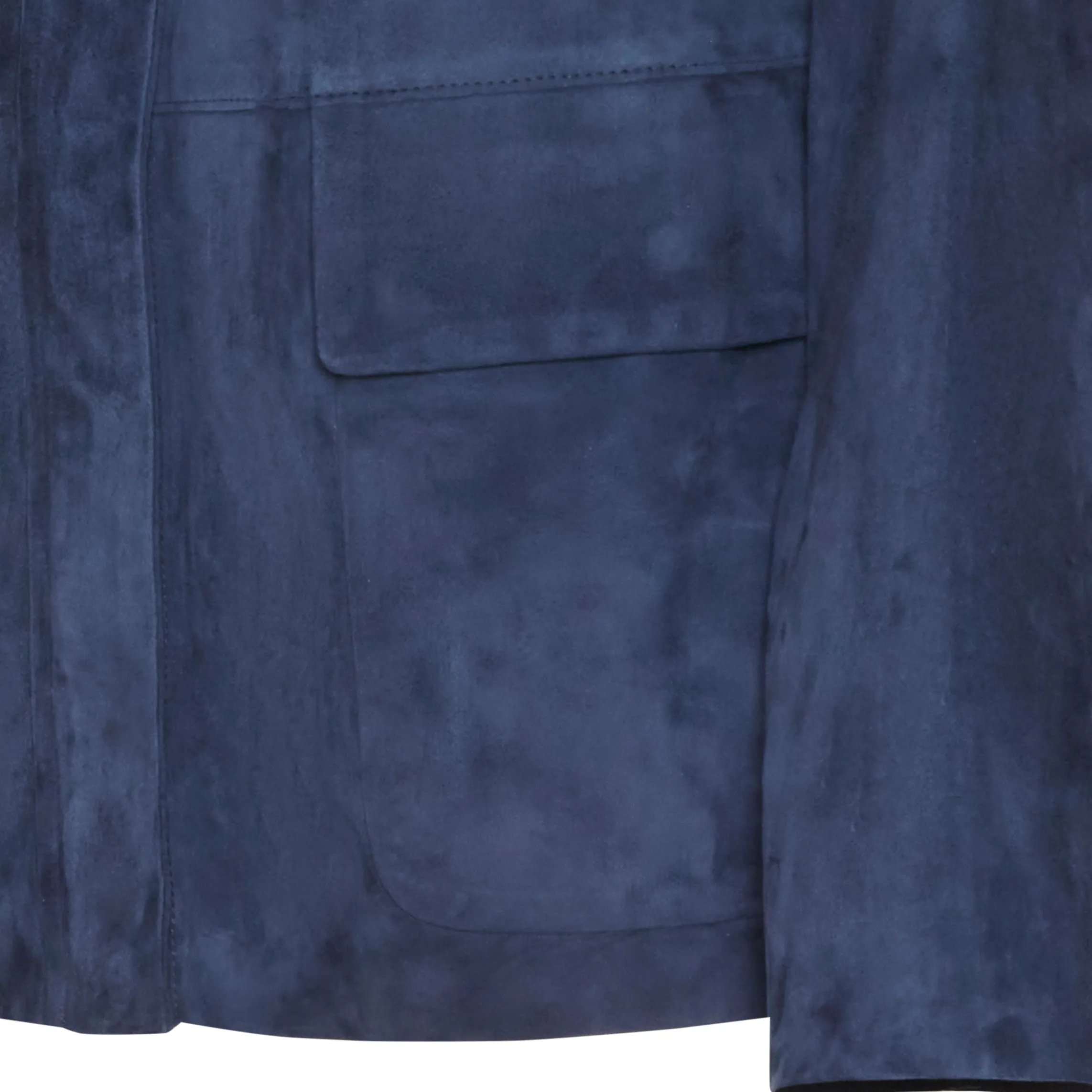 Fashion Fratelli Rossetti Clover Green Suede Jacket | Blue