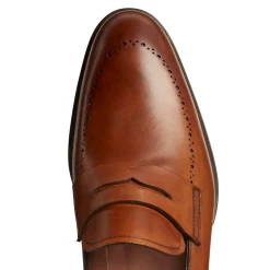Clearance Fratelli Rossetti Couloured- Leather Loafer Cognac