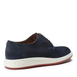 Online Fratelli Rossetti Derby Uomo In Pelle- Navy blue