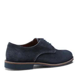 Discount Fratelli Rossetti Derby Uomo In Suede- Navy blue