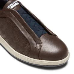 Cheap Fratelli Rossetti Derby Uomo Senza Lacci- Mahogany