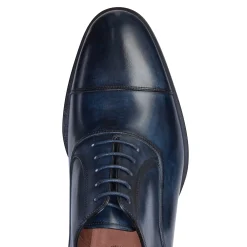 Sale Fratelli Rossetti Francesina In Pelle- Navy blue