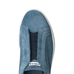 Flash Sale Fratelli Rossetti Suede Sneaker | Gentian blue