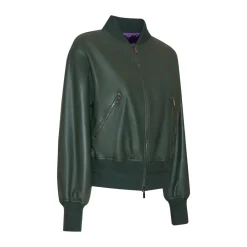 Clearance Fratelli Rossetti Nappa Leather Bomber | Green