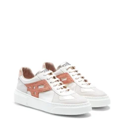Shop Fratelli Rossetti Grey Leather Sneaker | Rice