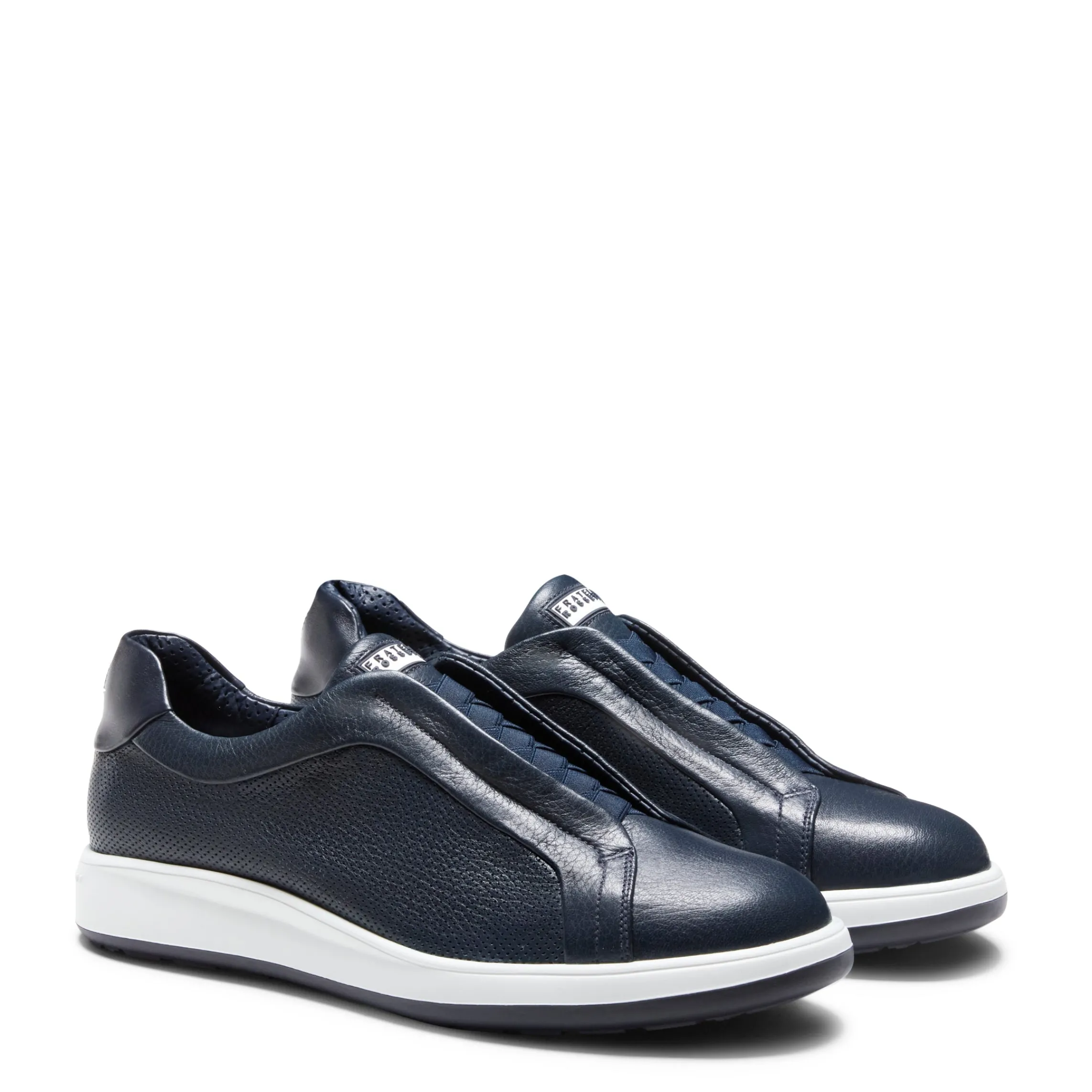 Outlet Fratelli Rossetti Grey Leather Sneaker | Navy blue
